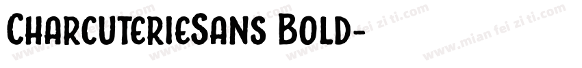 CharcuterieSans Bold字体转换
